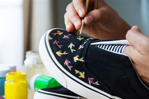 How to Paint Shoes with Acrylic Paint